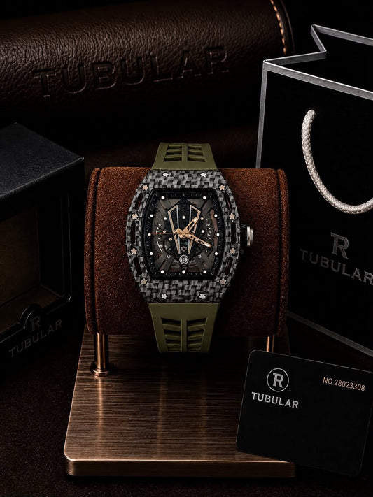 Luxury Men’s Skeleton Automatic Watch Stainless Steel Designer Strap, Premium Sport  Formal Wristwatch