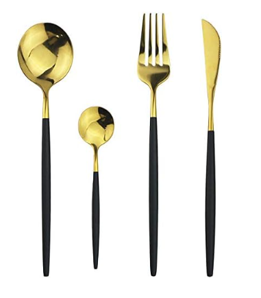 24 Piece Cutlery Set, 18/0 Stainless Steel