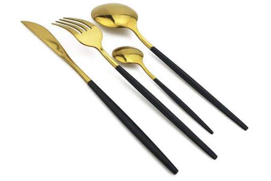 24 Piece Cutlery Set, 18/0 Stainless Steel