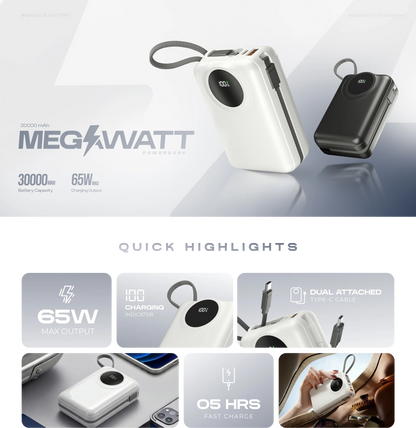 Megawatt | 30000 mAh Power Bank