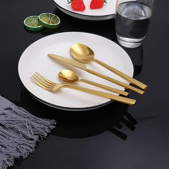 SKY-TOUCH Stainless Steel Cutlery Set 24-Piece