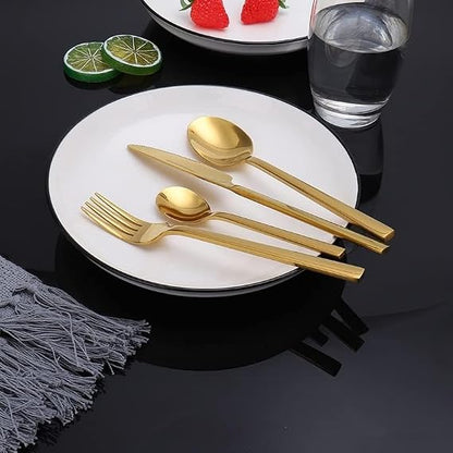 SKY-TOUCH Stainless Steel Cutlery Set 24-Piece
