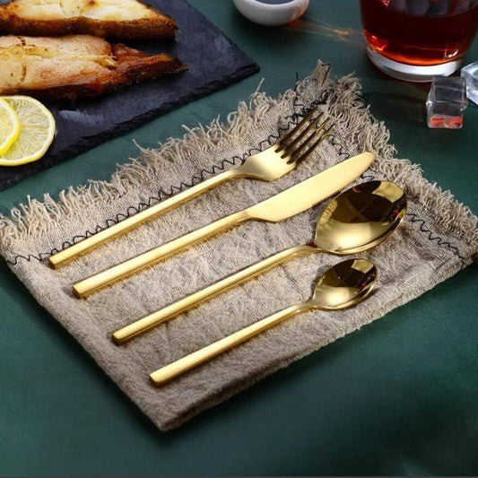 SKY-TOUCH Stainless Steel Cutlery Set 24-Piece
