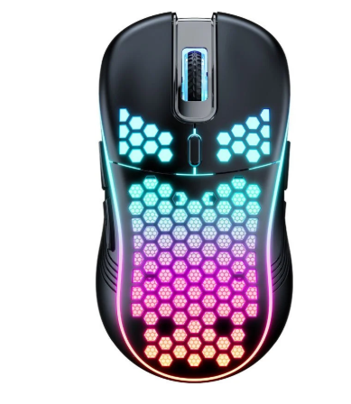 SA-1 Dual Mode Honeycomb Shell RGB Wireless Bluetooth Computer Gaming Mouse