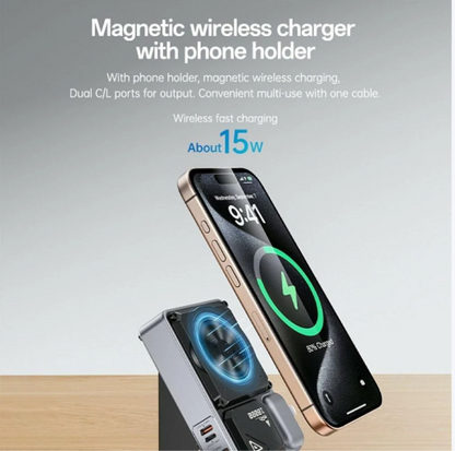 5-in-1 Wireless Power Bank