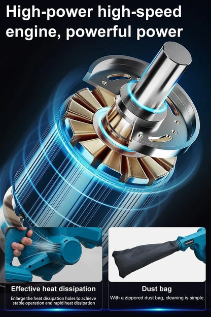 Cordless Leaf Blower Vacuum